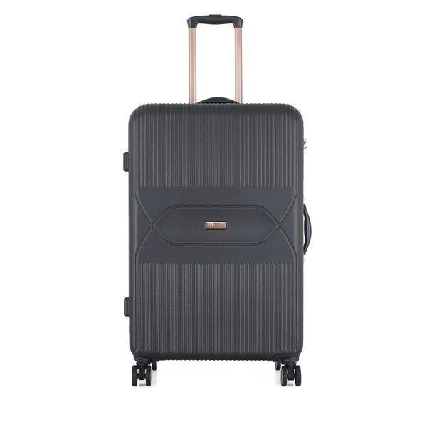 Semi Line Velik kovček Semi Line T5787-3 Črna