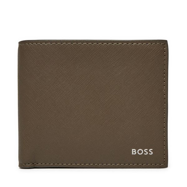 Boss Velika moška denarnica Boss 50485599 Rjava