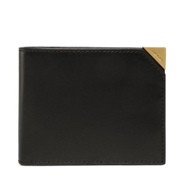 Calvin Klein Velika moška denarnica Calvin Klein Cut Corner Bifold 5cc W/Coin K50K509995 Črna