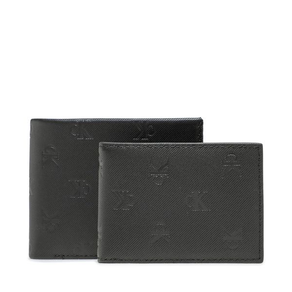Calvin Klein Jeans Velika moška denarnica Calvin Klein Jeans Monogram Soft Bifold+Card Aop K50K510438 0GJ