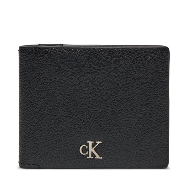 Calvin Klein Velika moška denarnica Calvin Klein Mono Hrdw Rfid Bifold K50K511445 Black BEH