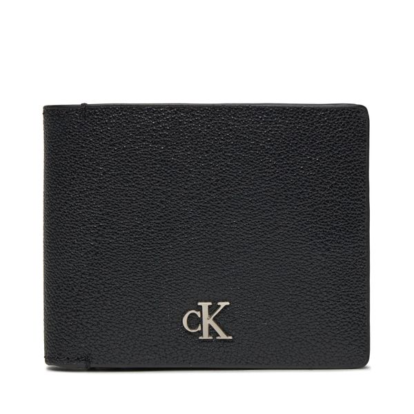Calvin Klein Velika moška denarnica Calvin Klein Mono Hrdw Rfid Bifold W/Coin K50K511444 Black BEH