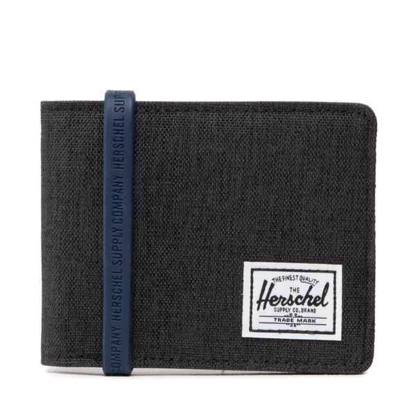 Herschel Velika moška denarnica Herschel Roy+ 10363-02090 Black