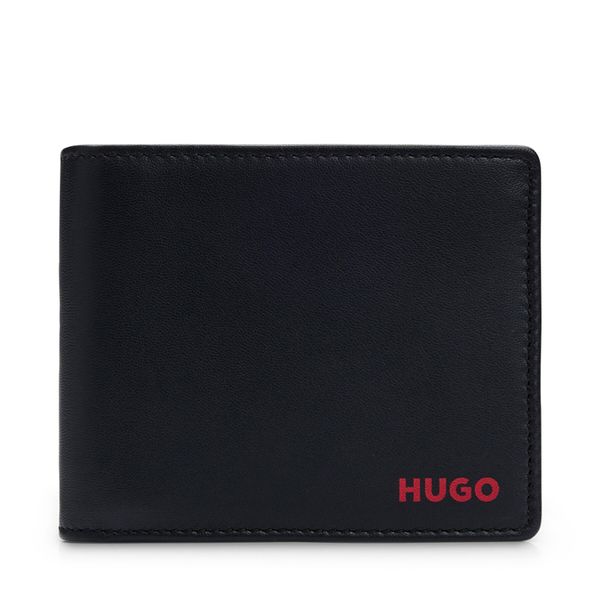 Hugo Velika moška denarnica Hugo Subway Trifold 50471612 Black 002