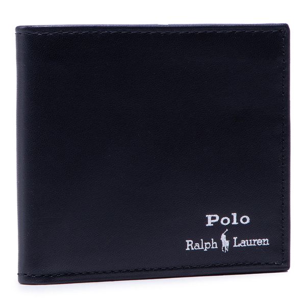 Polo Ralph Lauren Velika moška denarnica Polo Ralph Lauren Mpolo C0 D2 405803865002 Črna