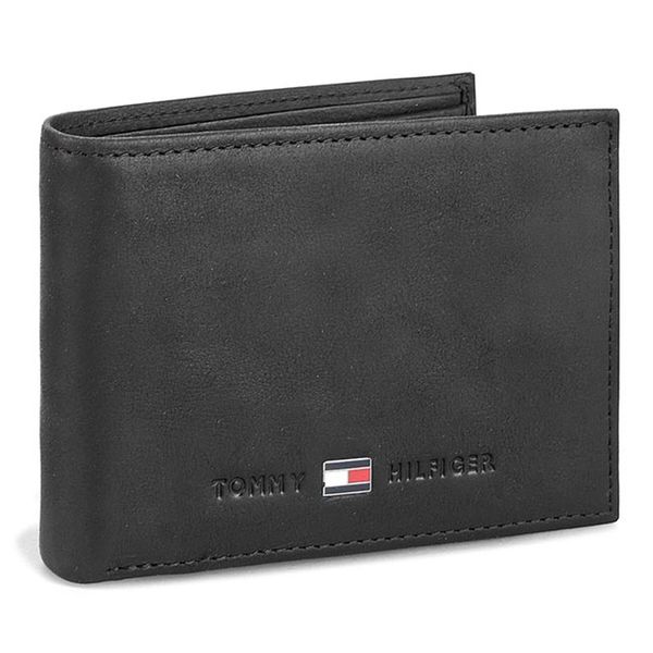 Tommy Hilfiger Velika moška denarnica Tommy Hilfiger Johnson Mini Cc Flap And Coin Pocket AM0AM00662/82568 002