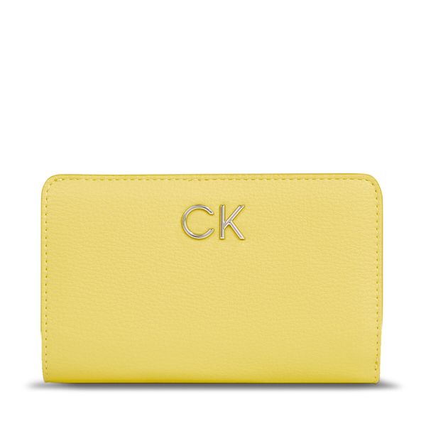 Calvin Klein Velika ženska denarnica Calvin Klein Ck Daily Bifold Wallet K60K611917 Rumena