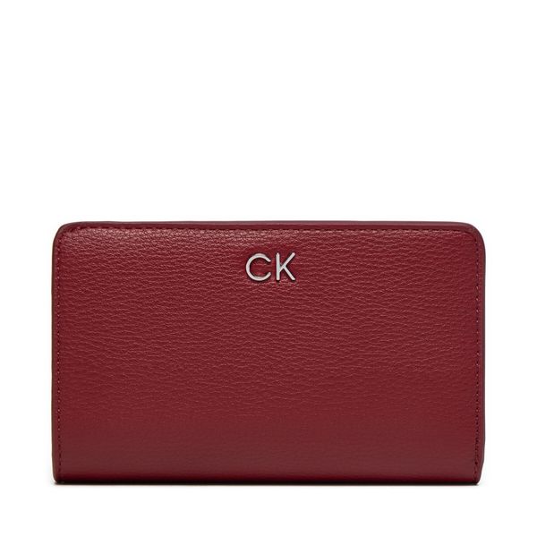 Calvin Klein Velika ženska denarnica Calvin Klein Ck Daily Medium Bifold K60K612638 Rdeča