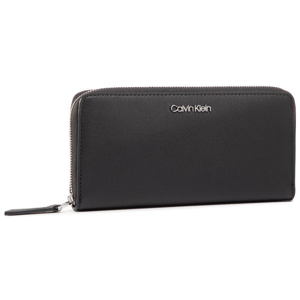Calvin Klein Velika ženska denarnica Calvin Klein Ck Must Ziparound Lg K60K606698 BAX