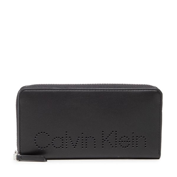 Calvin Klein Velika ženska denarnica Calvin Klein Ck Set Wallet Z/A Lg K60K609191 BAX