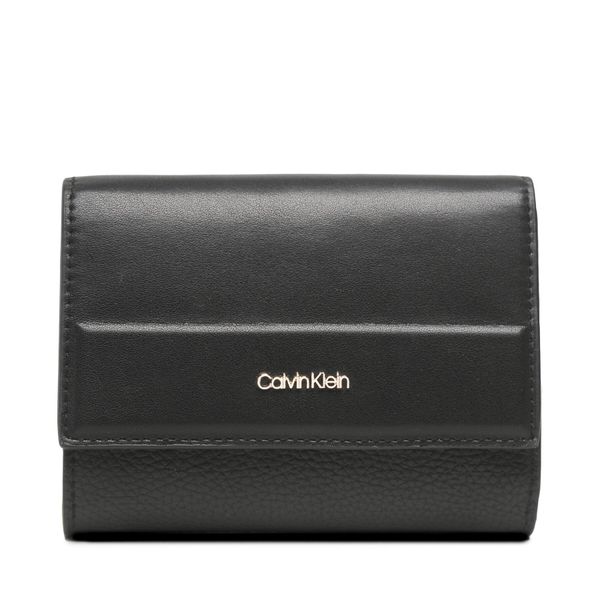 Calvin Klein Velika ženska denarnica Calvin Klein Daily Dressed Trifold Wallet Md K60K610484 BAX