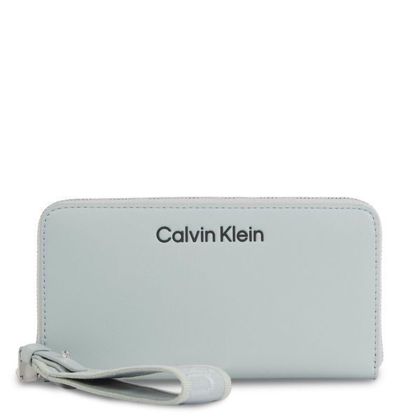 Calvin Klein Velika ženska denarnica Calvin Klein Gracie K60K611687 Pigeon PEB