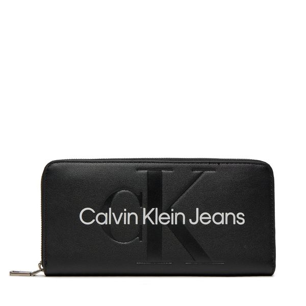 Calvin Klein Jeans Velika ženska denarnica Calvin Klein Jeans K60K607634 Črna