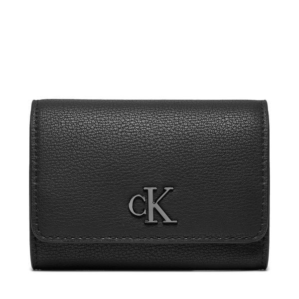 Calvin Klein Jeans Velika ženska denarnica Calvin Klein Jeans Minimal Monogram Med K60K612376 Črna