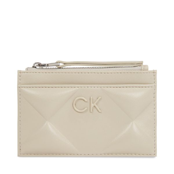 Calvin Klein Velika ženska denarnica Calvin Klein Quilt K60K611704 Stoney Beige PEA