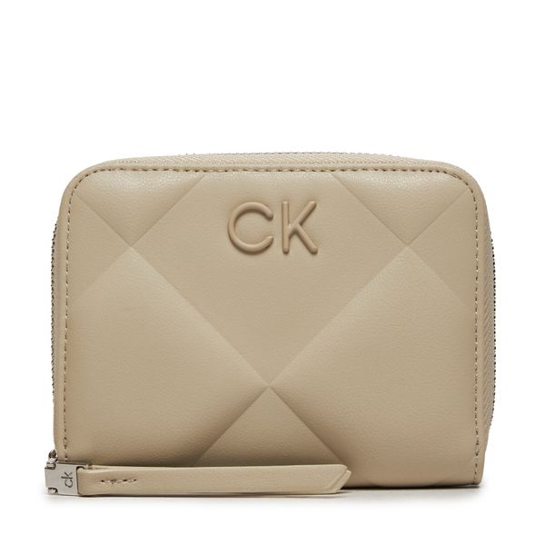 Calvin Klein Velika ženska denarnica Calvin Klein Quilt K60K611783 Bež