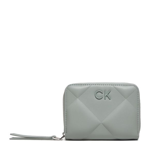 Calvin Klein Velika ženska denarnica Calvin Klein Quilt K60K611783 Siva