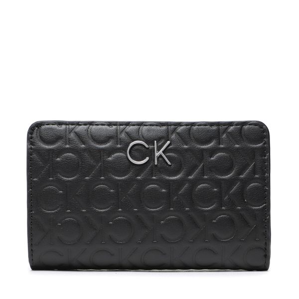 Calvin Klein Velika ženska denarnica Calvin Klein Re Lock Bifold Wallet Emb Mono K60K610240 BAX