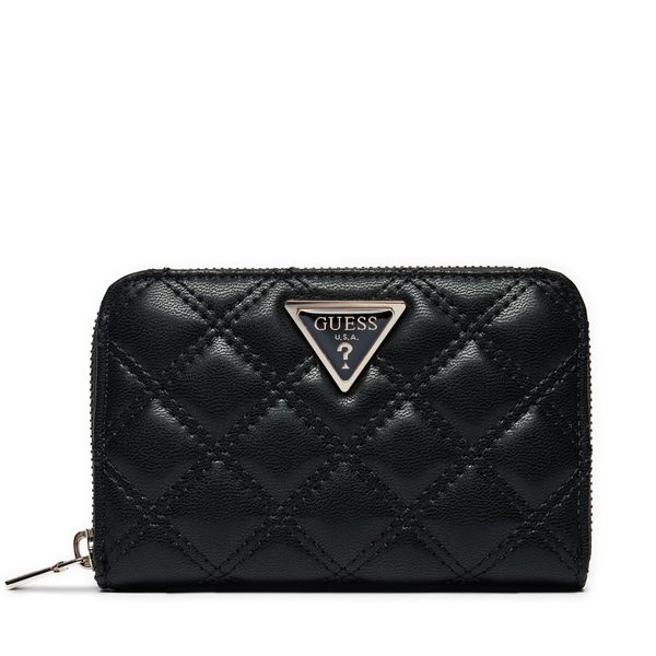 Guess Velika ženska denarnica Guess Giully (QG) Wallets SWQG87 48400 Črna