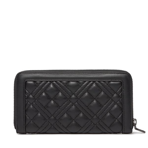 LOVE MOSCHINO Velika ženska denarnica LOVE MOSCHINO JC5600PP1ILA000A Črna