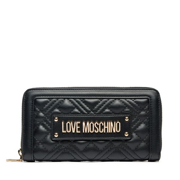 LOVE MOSCHINO Velika ženska denarnica LOVE MOSCHINO JC5600PP1LLA0000 Črna