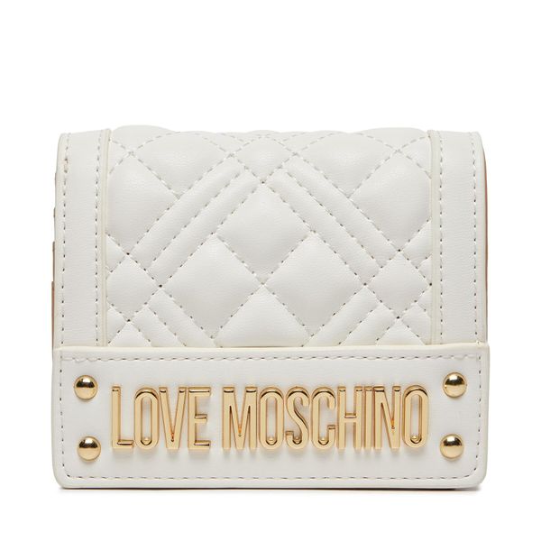 LOVE MOSCHINO Velika ženska denarnica LOVE MOSCHINO JC5601PP0ILA0100 Bianco