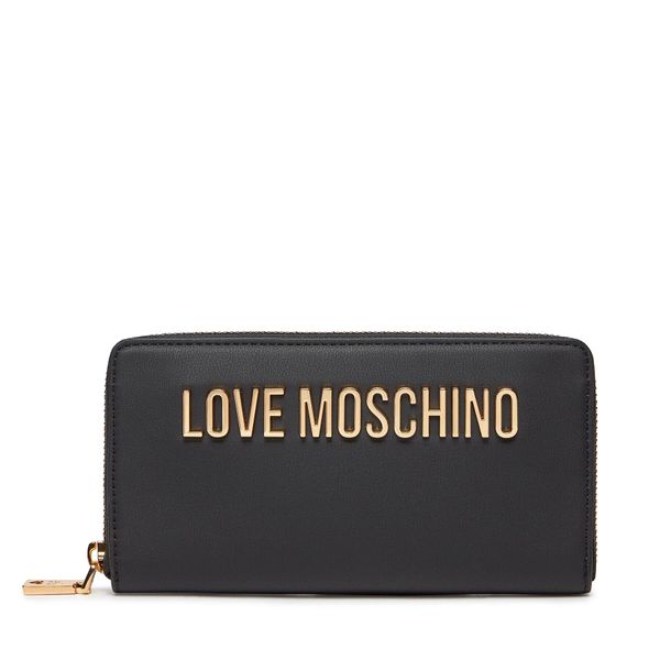 LOVE MOSCHINO Velika ženska denarnica LOVE MOSCHINO JC5611PP1IKD0000 Nero