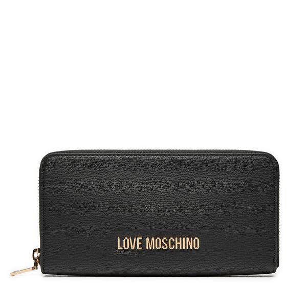 LOVE MOSCHINO Velika ženska denarnica LOVE MOSCHINO JC5700PP0LLD0000 Črna