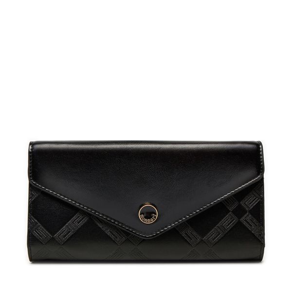 Monnari Velika ženska denarnica Monnari PUR0090 Črna