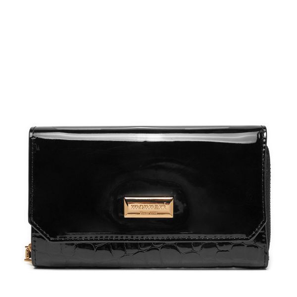 Monnari Velika ženska denarnica Monnari PURIMP0-24Z-PUR0210-KM20D000-R00 Črna