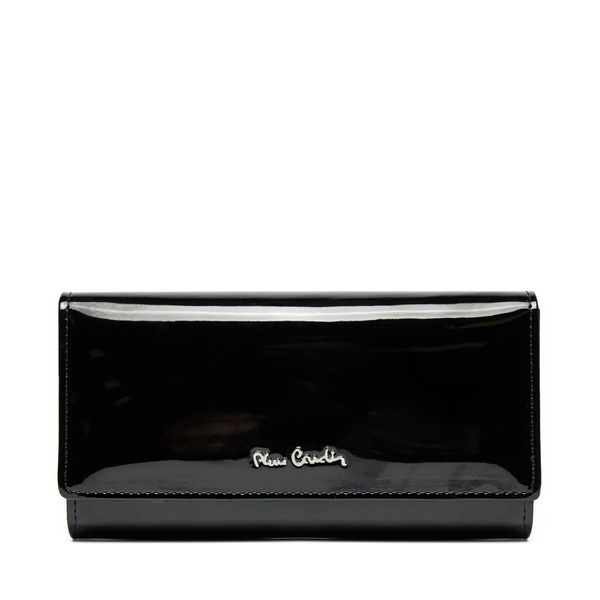 Pierre Cardin Velika ženska denarnica Pierre Cardin 07 SHINY 100 Črna