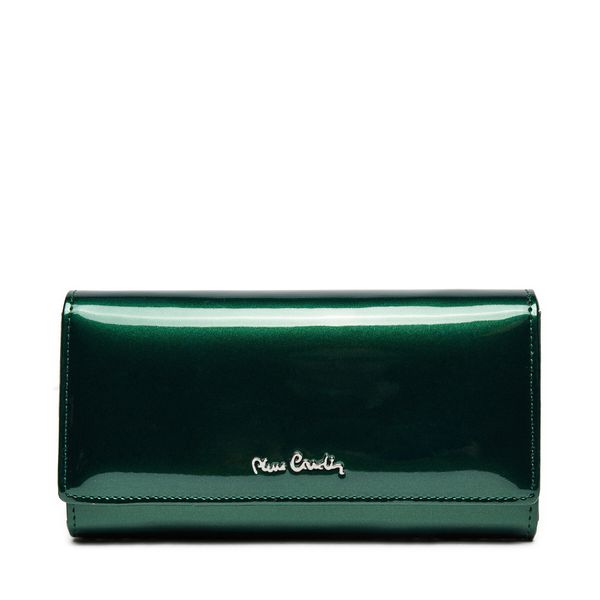 Pierre Cardin Velika ženska denarnica Pierre Cardin 07 SHINY 100 Zelena
