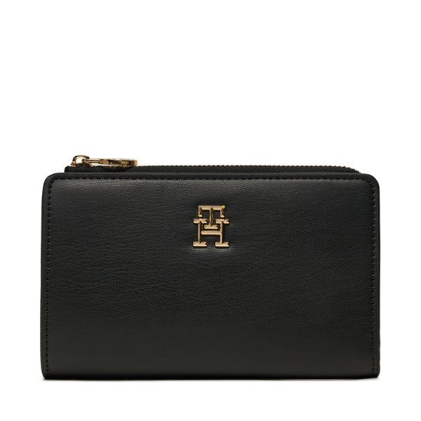 Tommy Hilfiger Velika ženska denarnica Tommy Hilfiger AW0AW16922 Črna