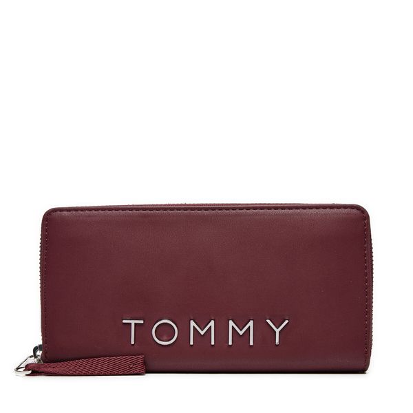 Tommy Jeans Velika ženska denarnica Tommy Jeans AW0AW16485 Bordo rdeča