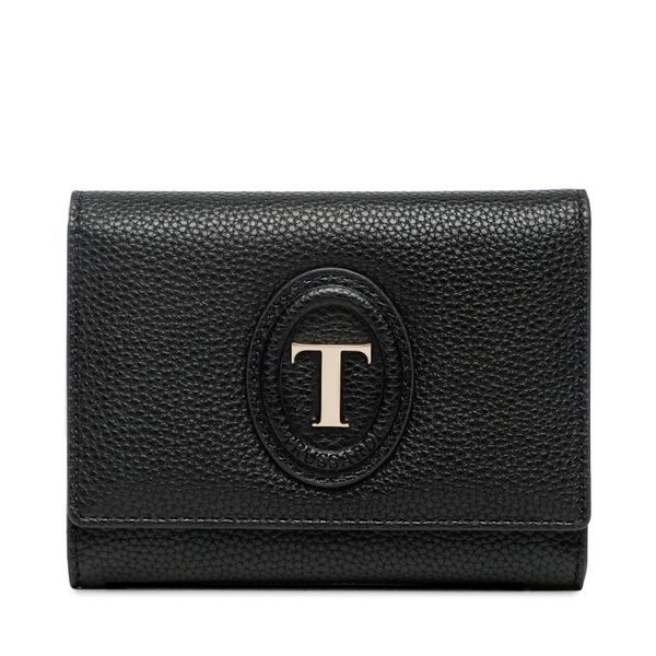 Trussardi Velika ženska denarnica Trussardi 75W00348 Črna