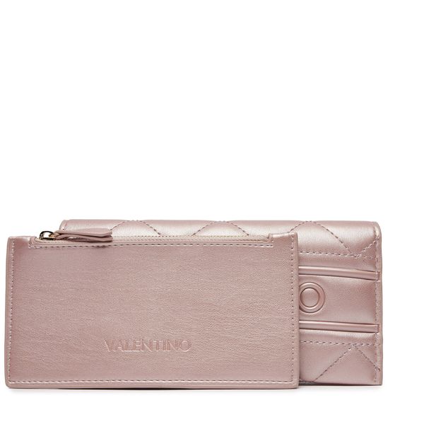 Valentino Velika ženska denarnica Valentino Ada VPS51O216 Rosa Metallizzato V89