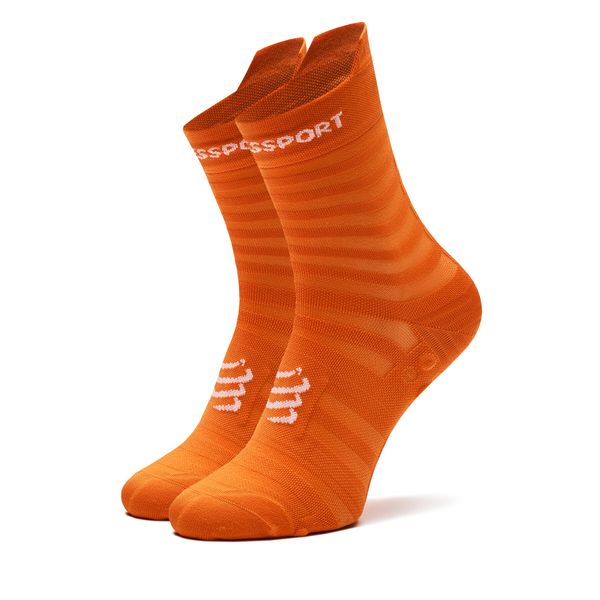 Compressport Visoke nogavice Unisex Compressport Pro Racing Socks V4.0 Ultralight Run High XU00050B Rdeča