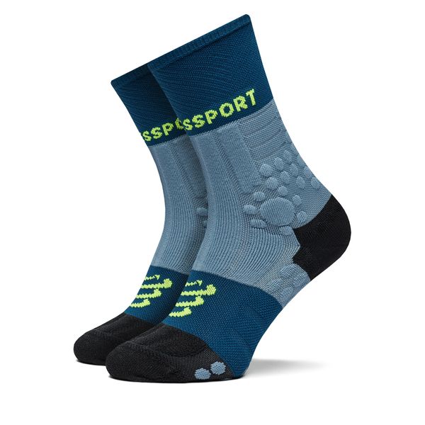 Compressport Visoke nogavice Unisex Compressport Pro Racing Socks Winter Trail SCRU2045 Modra