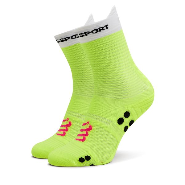 Compressport Visoke nogavice Unisex Compressport Pro Racing V4.0 Run High XU00046B Rumena