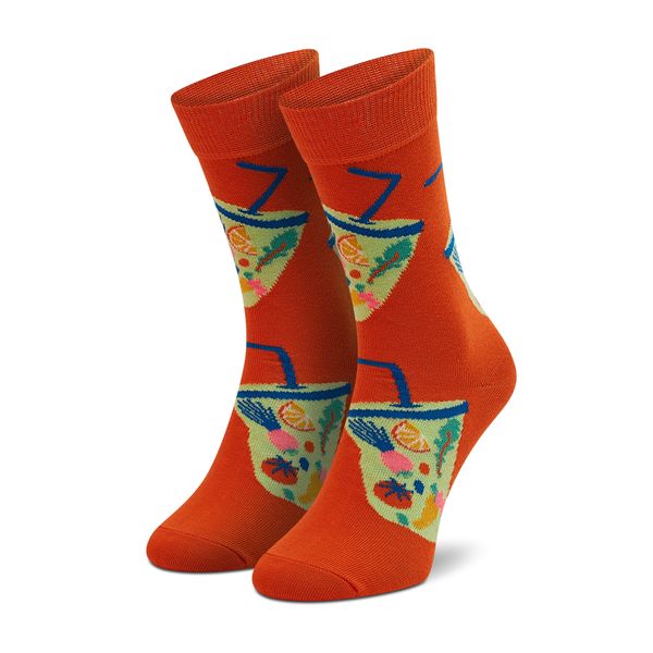 Happy Socks Visoke nogavice Unisex Happy Socks SMO01-4300 Oranžna