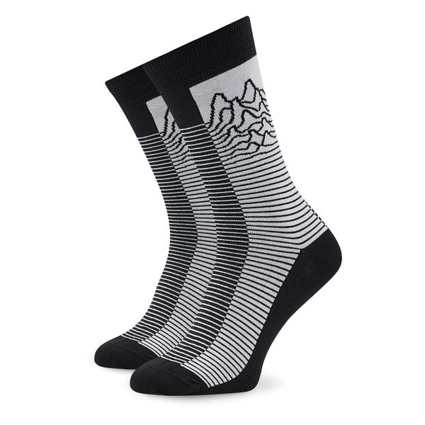 Stereo Socks Visoke nogavice Unisex Stereo Socks Exotic Delights Črna