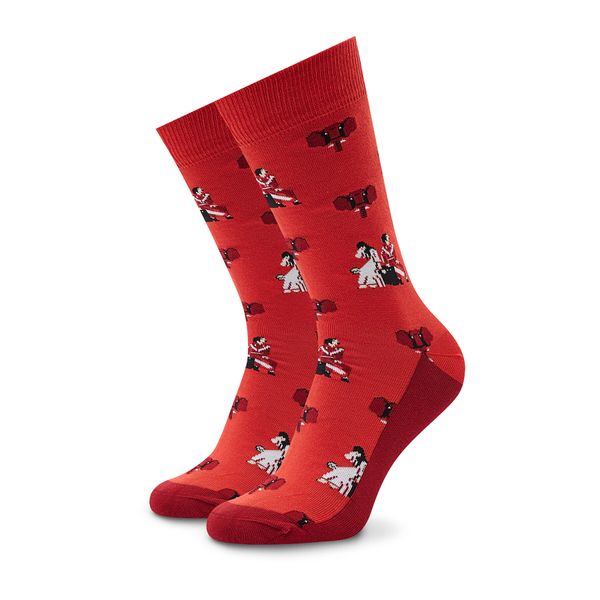 Stereo Socks Visoke nogavice Unisex Stereo Socks Mammoth Rdeča