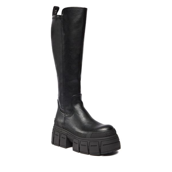 Buffalo Visoki Škornji Buffalo Gospher Stretch Boot 1622354 Črna