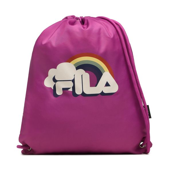 Fila Vrečka Fila Bohicon Rainbow Small Sport Drawstring Backpack FBK0018 Vijolična