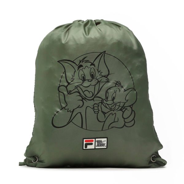 Fila Vrečka Fila Tensta Warner Bros Small Sport Drawstring Backapck Zelena