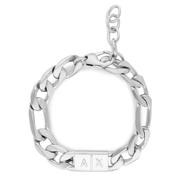 Armani Exchange Zapestnica Armani Exchange AXG0077040 Srebrna