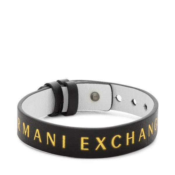 Armani Exchange Zapestnica Armani Exchange Logo AXG0107040 Bela