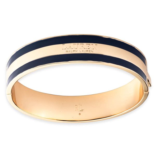 LAUREN RALPH LAUREN Zapestnica LAUREN RALPH LAUREN Br Logo Bangle 14B00444 Mornarsko modra