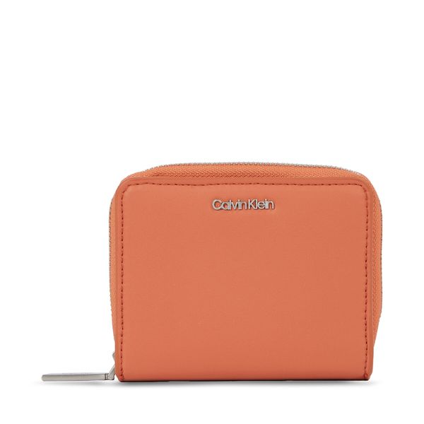 Calvin Klein Ženska denarnica Calvin Klein Ck Must Wallet W/Flap Md K60K607432 Rjava