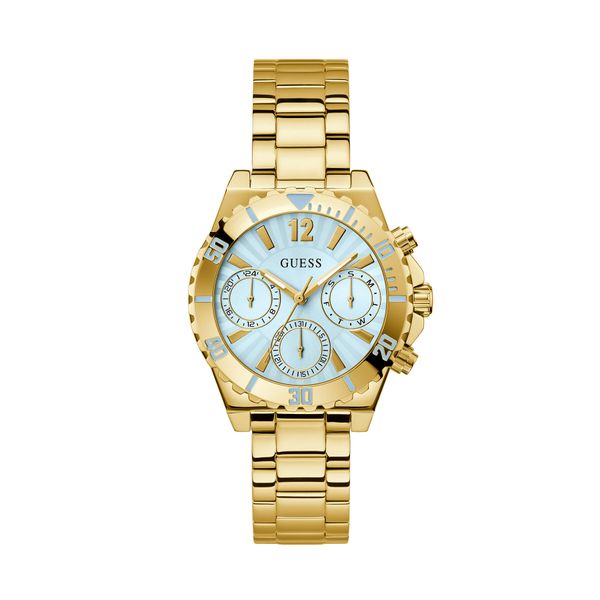 Guess Ženska ročna ura Guess Phoebe GW0696L2 Zlata